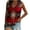 Red, variant on XMMSWDLA Womens Tank Tops Summer V Neck T Shirts Sleeveless Casual Loose Tunic Blouses Khaki Cute Tank Tops Women