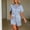 Gray Women Pajamas, variant on Trikvn Silk Pajamas for Women 2 Piece Sets Summer Button Up Satin Pajama Short Sleeve Tops and Shorts Lounge Sleepwear Soft Pjs