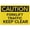 Warning Sign 2, variant on Caution Forklift Trucks Go Slow Retro Vintage Sign 8"x12" - Wall Decor Plaque for Home Bar Pub Kitchen Restaurant, Forklift Slow Sign