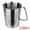 Silver 1500ml, variant on Unique Bargains Stainless Steel Measuring Cup Silver with Cover 1000ml