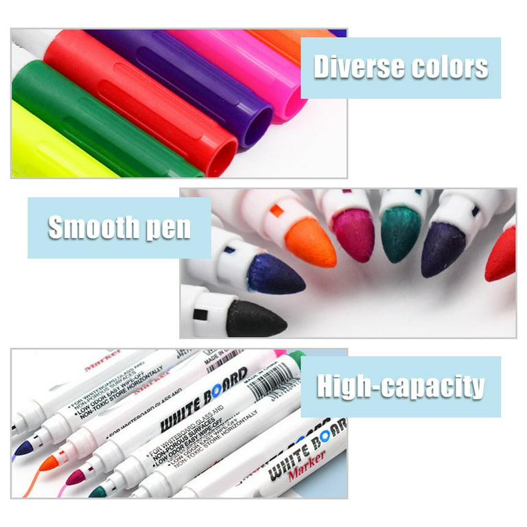 8pcs Magical Water Painting Pen, Magical Floating Ink Pen, Erasing  Whiteboard Marker, A Watercolor Pen That