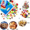thumbnail image 4 of Bolsa de regalo de plástico con forma de sirena Ariel, para galletas y dulces, para fiestas de cumpleaños infantiles, regalo para el hogar, 4 of 5