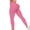 Hot Pink, variant on Wutalume Yoga Pants for Women - High Waist Butt Lifting Gym Leggings, Quick Dry Workout Trousers with Ruched Design for Fitness Training,Dark Blue L