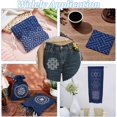 thumbnail image 5 of 12Pcs 5.5 * 5.5inch Plastic Sashiko Stencils Drawing Stencils Embroidery Patterns 12 Different Japanese Style Patterns Embroidery Templates for Hand Quilting, 5 of 7