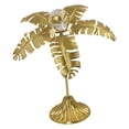 thumbnail image 2 of Estatua de cocotero dorada, regalo decorativo, figura de mesa, adorno para pasillo, escritorio, estantería, inauguración de casa, sala de estar, 2 of 9