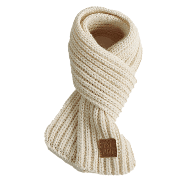 Foulard pour Tout-Petits Enfants Garçons Filles Hiver Tricotée Chaude Foulards Cache-Cou