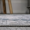 thumbnail image 6 of JONATHAN Y WASHABLE 5 x 8 Area Rug, Didim Boho Medallion - Navy/Light Gray, WSH102B-5, 6 of 8