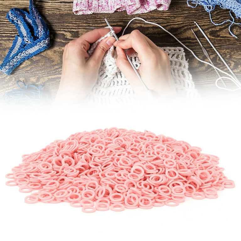 Crochet Stitch Counter, Knitting Counter Colorful Stitch Counter 2000pcs  Stitch Markers For Crocheting 
