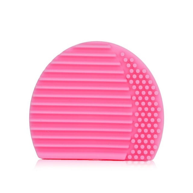 Limpiador de brochas de maquillaje Beauty World Pink Silicone