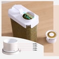 thumbnail image 4 of SuoKom Rice Airtight Storage Container, Household Cereals Container Grain Storage Bin for Oatmeal, Grain, Cereal, Pasta, Flour, 4 of 7