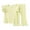 Yellow, variant on TJAZFJPA My Half Birthday Outfit Baby Girl Baby Boy Girl Clothes Solid Cotton Short Sleeve Knitted Ribbed Shirt Flared Pants Set Outfits Cheerleader Outfit for Girls Baby Costumes Newborn
