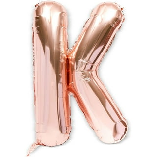 Large foil letter balloons deals