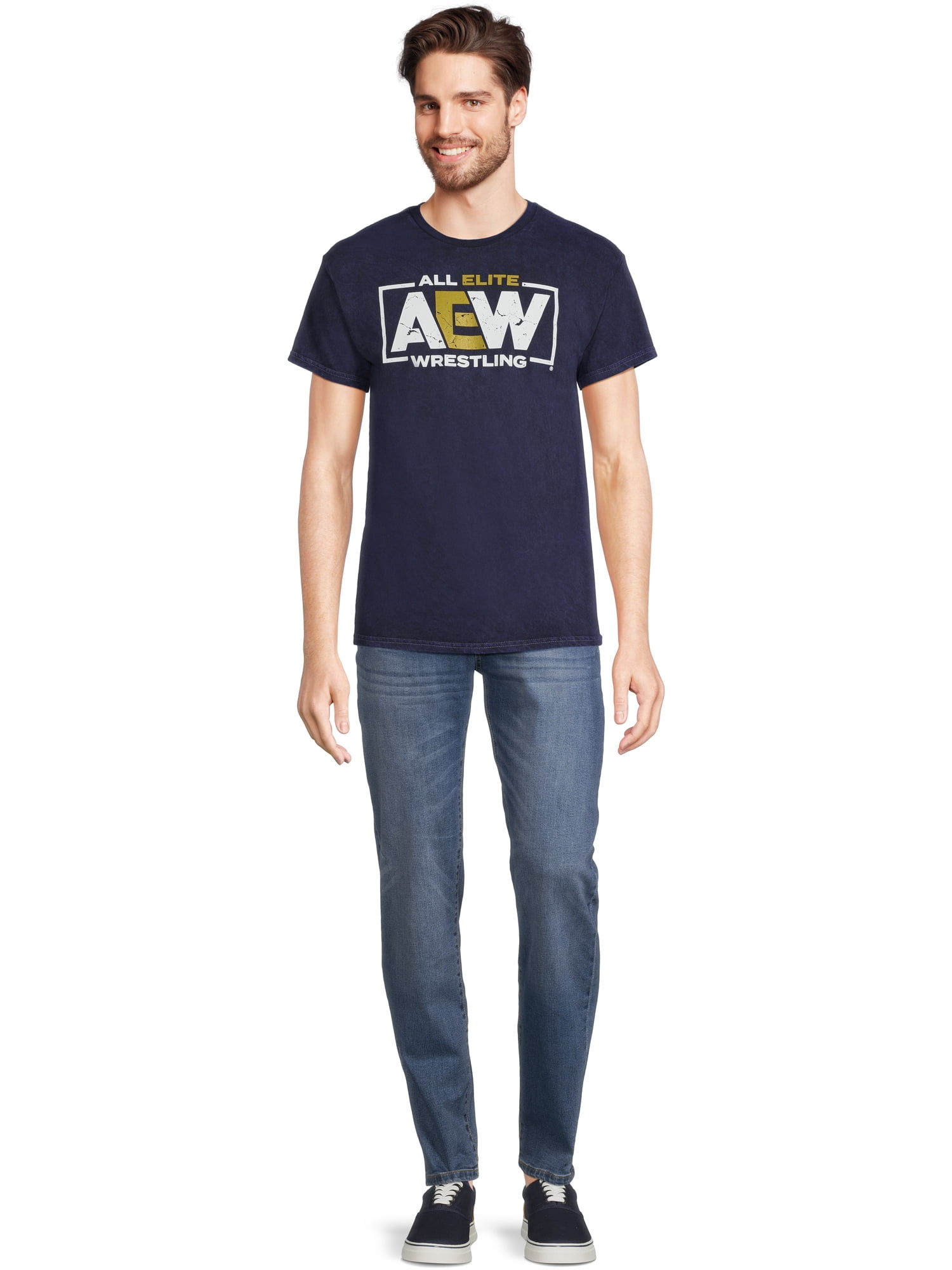 All Elite AEW Men’s & Big Men’s Graphic Tee, Sizes S-3XL