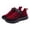 Red, variant on NOEGOEU Boys Girls Sneakers Tennis Shoes for Kids Breathable Lightweight Non Slip Running Shoes (Red,30)