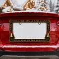 thumbnail image 5 of Christmas License Plate Frame, Festive Vehicle Plate Border for Standard Us Mounting Holes, Seasonal Car Exterior Decoration, Holiday Auto Accessory Accent, Seasonal Home Accent, D, 5 of 6