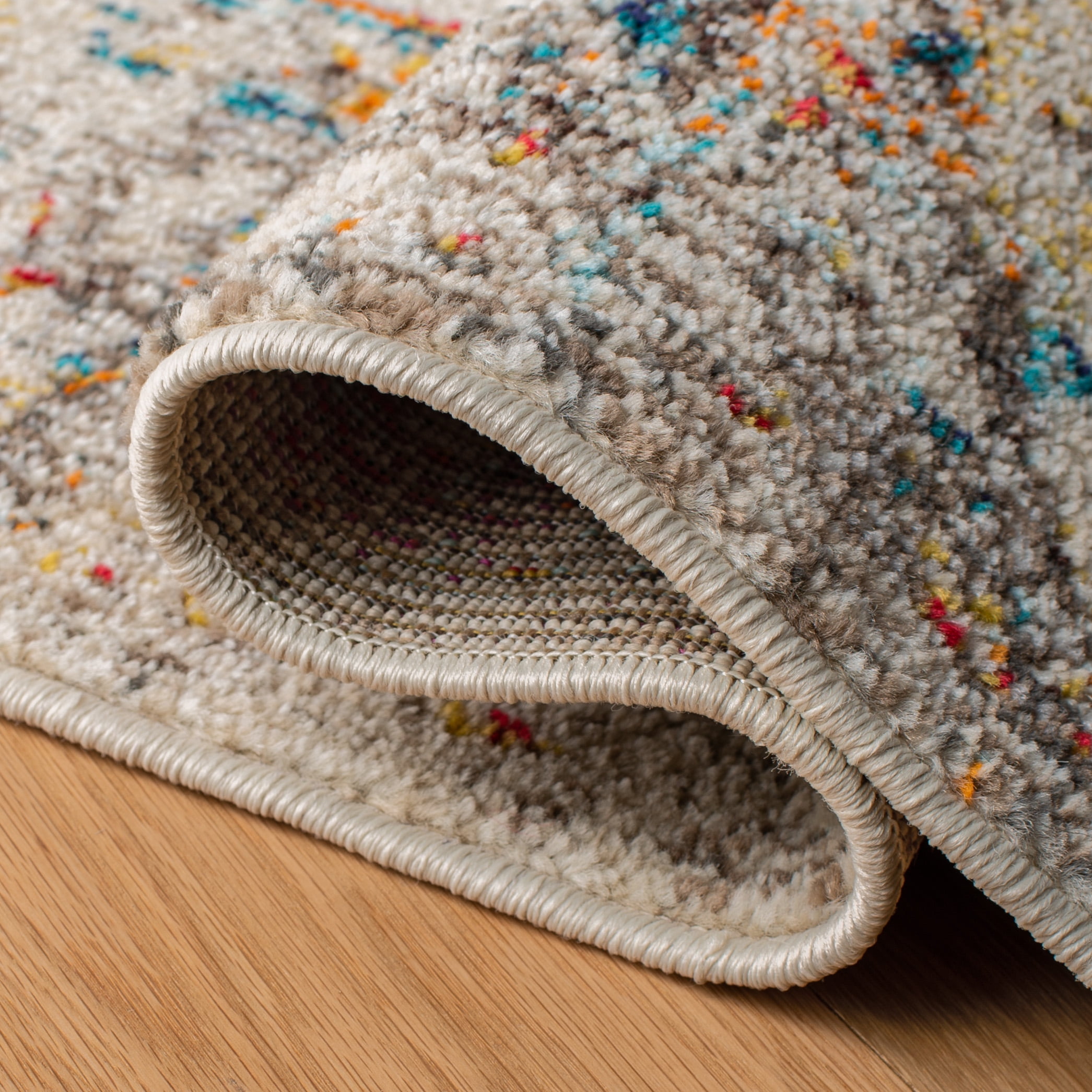 SAFAVIEH Madison Alys Vintage Traditional Runner Rug, Grey/Gold, 2'2" x 10'