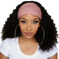 thumbnail image 5 of Ljudmp Women's Men's Extra Wide Headbands Soft Turban Twist Headband Stretchy Non Slip Workout Yoga Hair Band Pink, 5 of 5