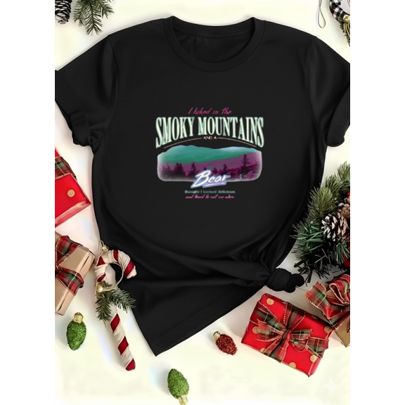 Smoky Mountains Hiking Trail Outdoor Adventure Love Unisex T-Shirt up to size 5XL