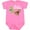 Raspberry, variant on Inktastic Mimi Little Monkey Grandchild Boys or Girls Baby Bodysuit