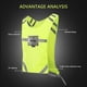 thumbnail image 5 of Chaleco Reflectante Hot6sl para deportes correr ciclismo Unisex, 5 of 6