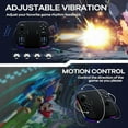 thumbnail image 5 of Manettes pour Nintendo Switch, Remplacement pour Manette Switch avec Led Rgb, Turbo Réglable & Vibration, Gris, 5 of 5
