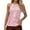 Pink, variant on Sequin Top for Women Sleeveless Gold Sparkly Vest Shiny Top Women Clothing Holiday Clothes for Women