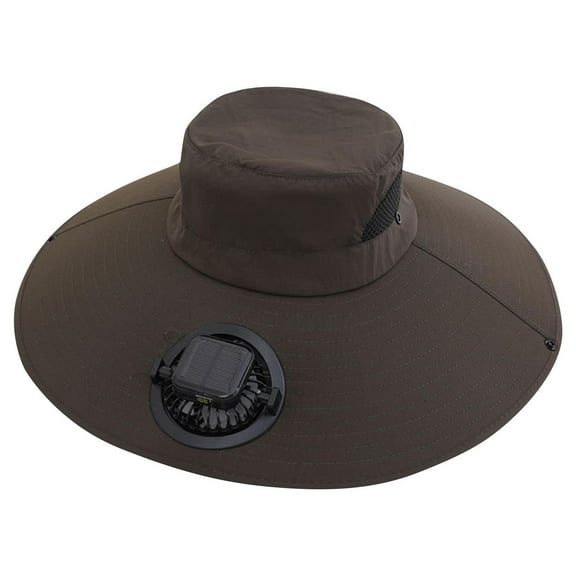 Hfnxid Fan Hat Women's Solar Powered Fan Visor Sun Shading Sun Protection Charging Fan Hats Sun Protection Practical