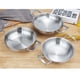 thumbnail image 5 of EeaseMX Sartén clásica de acero inoxidable Mini Chef para uso diario - Diámetro interior: 18 cm (plateada), 5 of 7