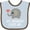 Blue and Chocolate, variant on Inktastic Memere Grandma Loves Me Boys or Girls Baby Bib