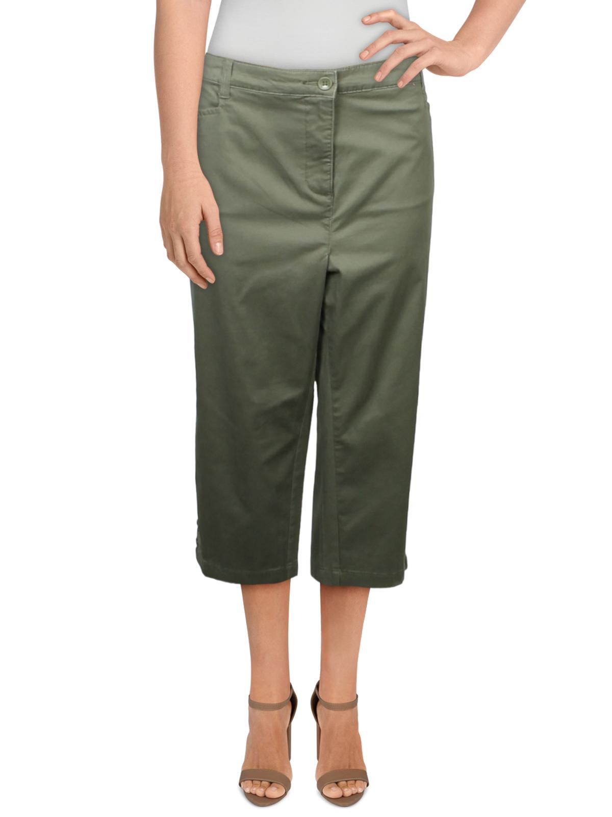 Karen Scott Womens Plus Stretch Tummy 
