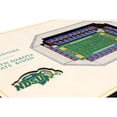 thumbnail image 4 of NDSU Bison 17'' x 13'' 5-Layer StadiumViews 3D Wall Art, 4 of 5