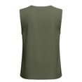 thumbnail image 6 of GUACER Womens Halter V-Neck Tank Tops Casual Sleeveless Blouses for Summer Work & Weekend, 6 of 7
