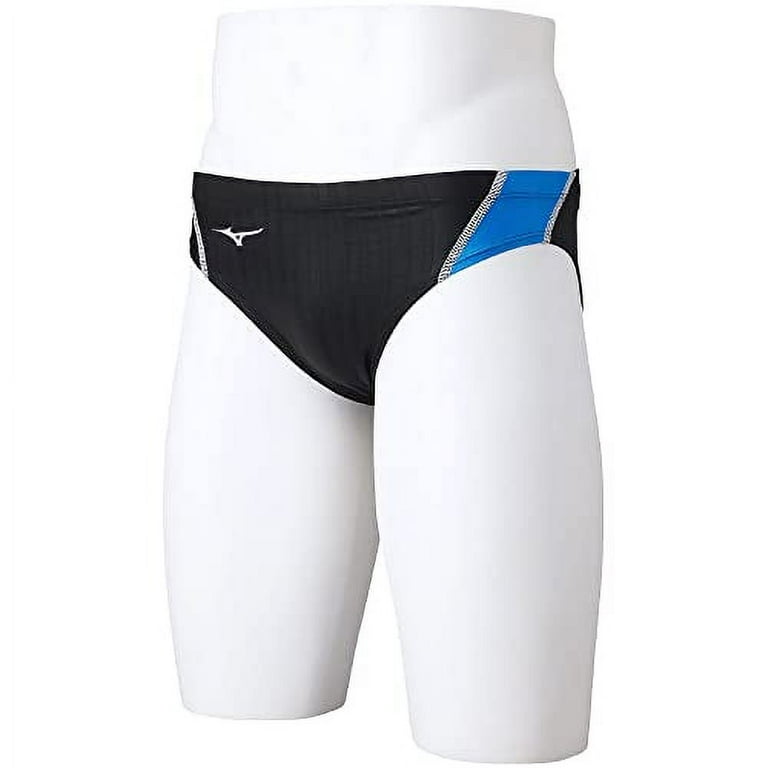 MIZUNO Mizuno Swim Swimming Race Men s Stream Ace V pants N2MB2521 92 Black Light Blue Size XL FINA approved Walmart