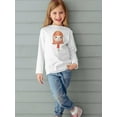 thumbnail image 2 of Red-haired Girl Long Sleeve Toddler -Image by Shutterstock,  3 Toddler, 2 of 4