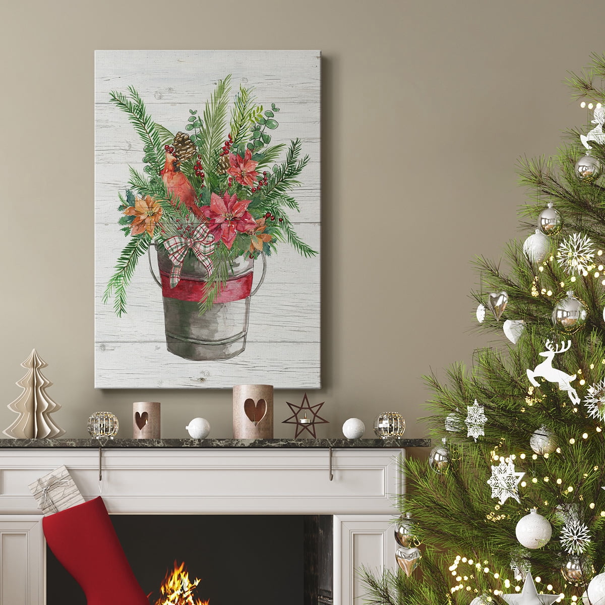 Winter Greens- Gallery Wrapped Canvas