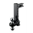 thumbnail image 3 of Fastway Trailer Trailer Hitch Ball Mount 49-00-5900 Flash; Class V; Fits 2 Inch Receiver; 12000 Pound Gross Trailer Weight/1200 Pound Tongue Weight; Adjustable; 10 Inch Drop/11 Inch Rise; Non-Swivel, 3 of 4