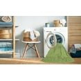 thumbnail image 2 of Ahgly Company Machine Washable Indoor Rectangle Contemporary Pistachio Green Area Rugs, 7' x 9', 2 of 7