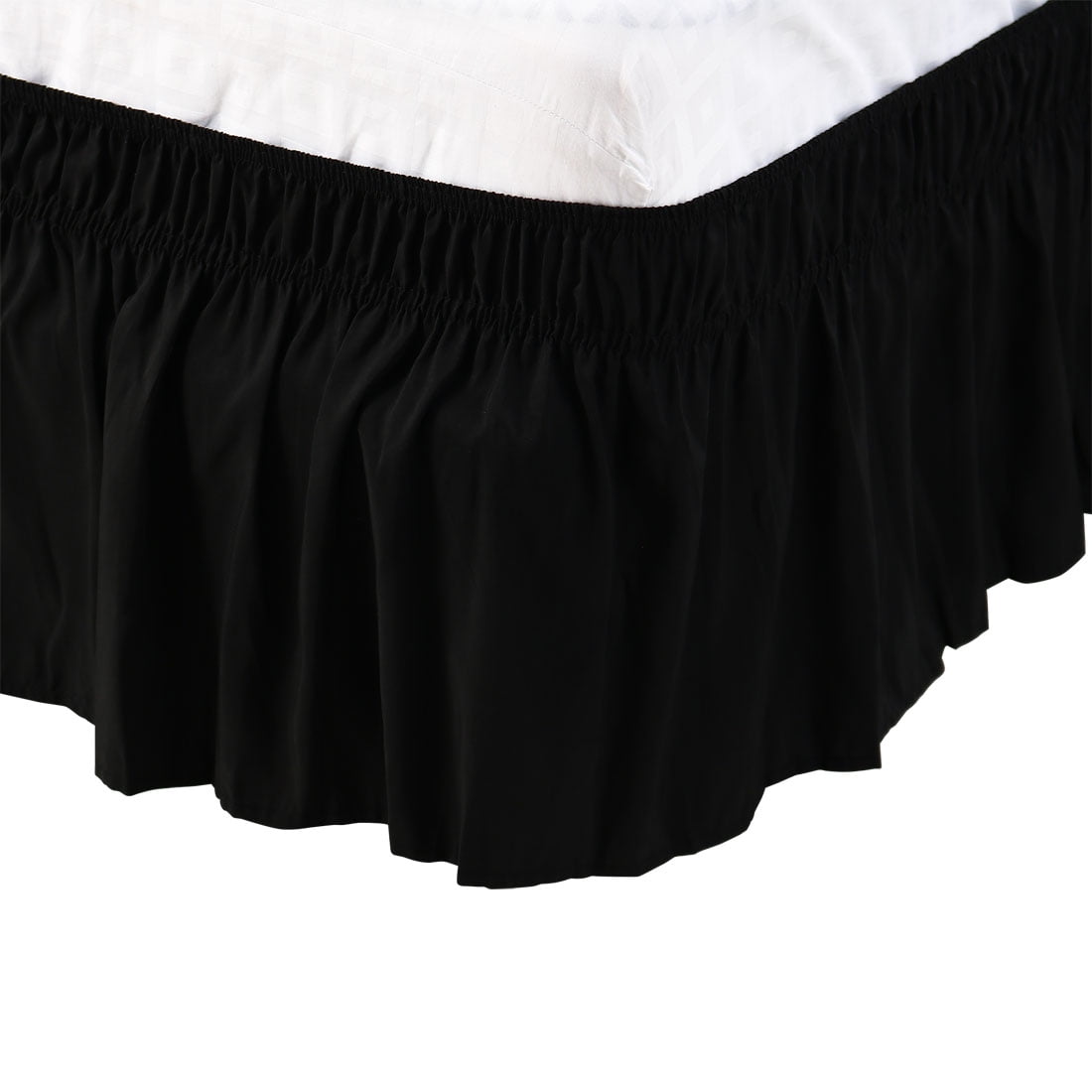 Details about   Bed Skirt Dust Ruffle Full Size 15 in Drop Wrinkle Free Fade Resistant Gray Soft 