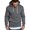 Dark Gray, variant on Innerwin Sweatshirt Drawstring Men Hoodies Winter Long Sleeve Regular Fit Sweatshirts Purple L