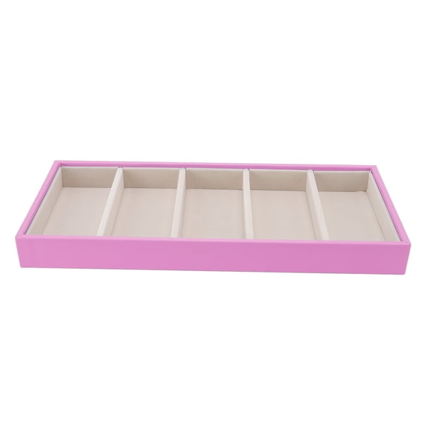 Estuche Para Gafas De 5 Rejillas, Caja Expositora De Gafas De Sol, Organizador De Gafas Multifunción Para Ahorrar Espacio, Organizador De Joyas
