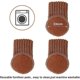 thumbnail image 4 of 24 Pairs of Anti-Slip Knit Furniture Socks for Chair Legs, to Prevent Scratches and Reduce Noise, Move Easily (Brown), 4 of 5