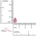thumbnail image 4 of 1.5 ct 9x6mm Pear Cut VVS1 Simulated Pink October Birthstone, 4 of 5