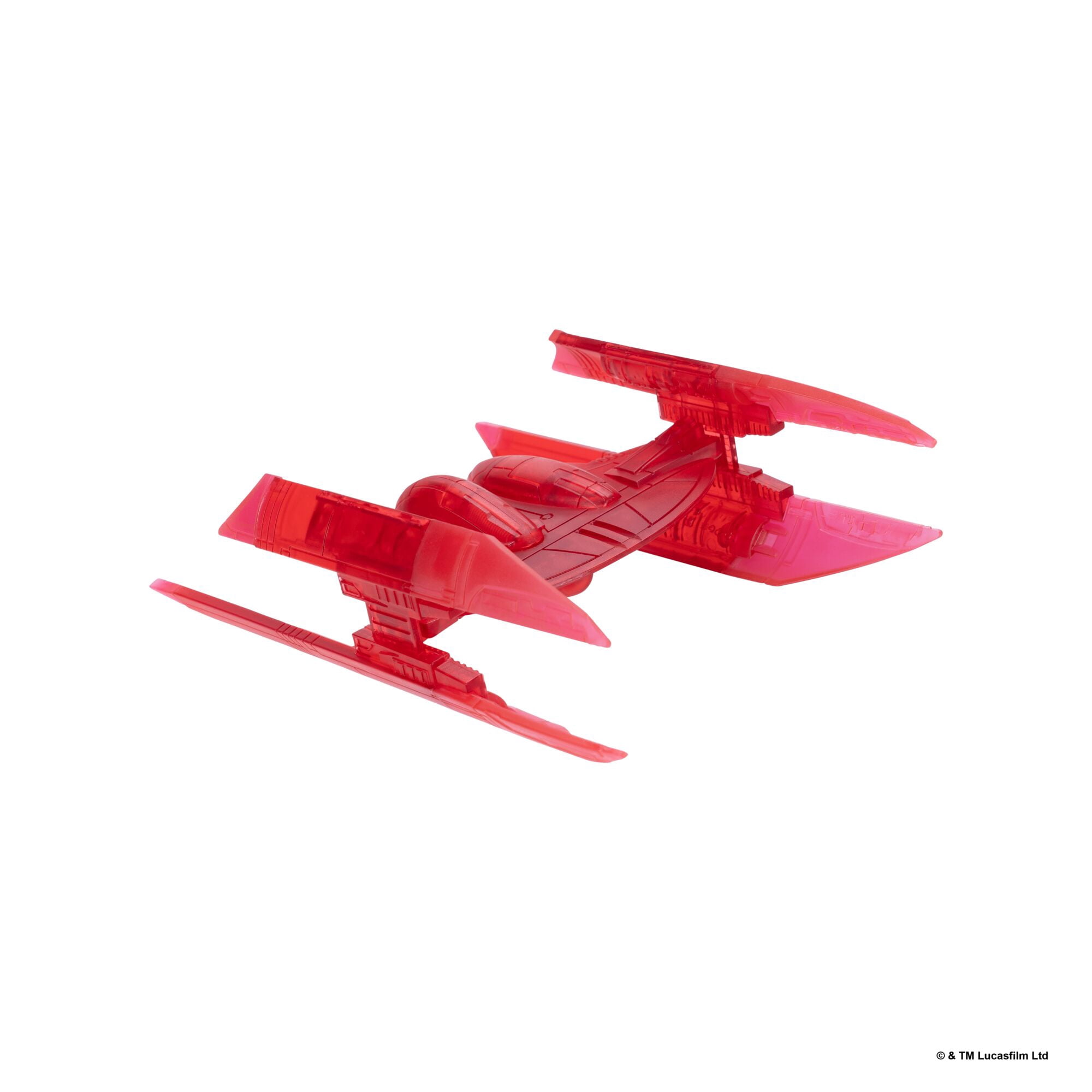 Star Wars™ Micro Galaxy Squadron Hyena Bomber (Red Hologram) - 5-inch Chase Edition vehicle with 1-inch Micro Figure Accessory