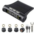 thumbnail image 1 of LCD Tire Pressure Monitoring System Solar Wireless TPMS with 4 Sensor Waterproof USB Charging Auto Alarm System for Truck RV Trailer Car, 1 of 9