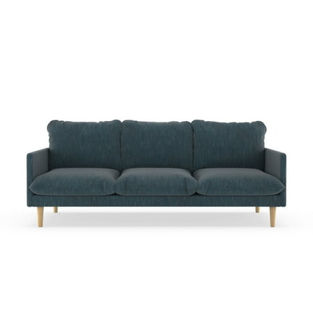 Abbey Sofa Twilled Weave Navy Gray