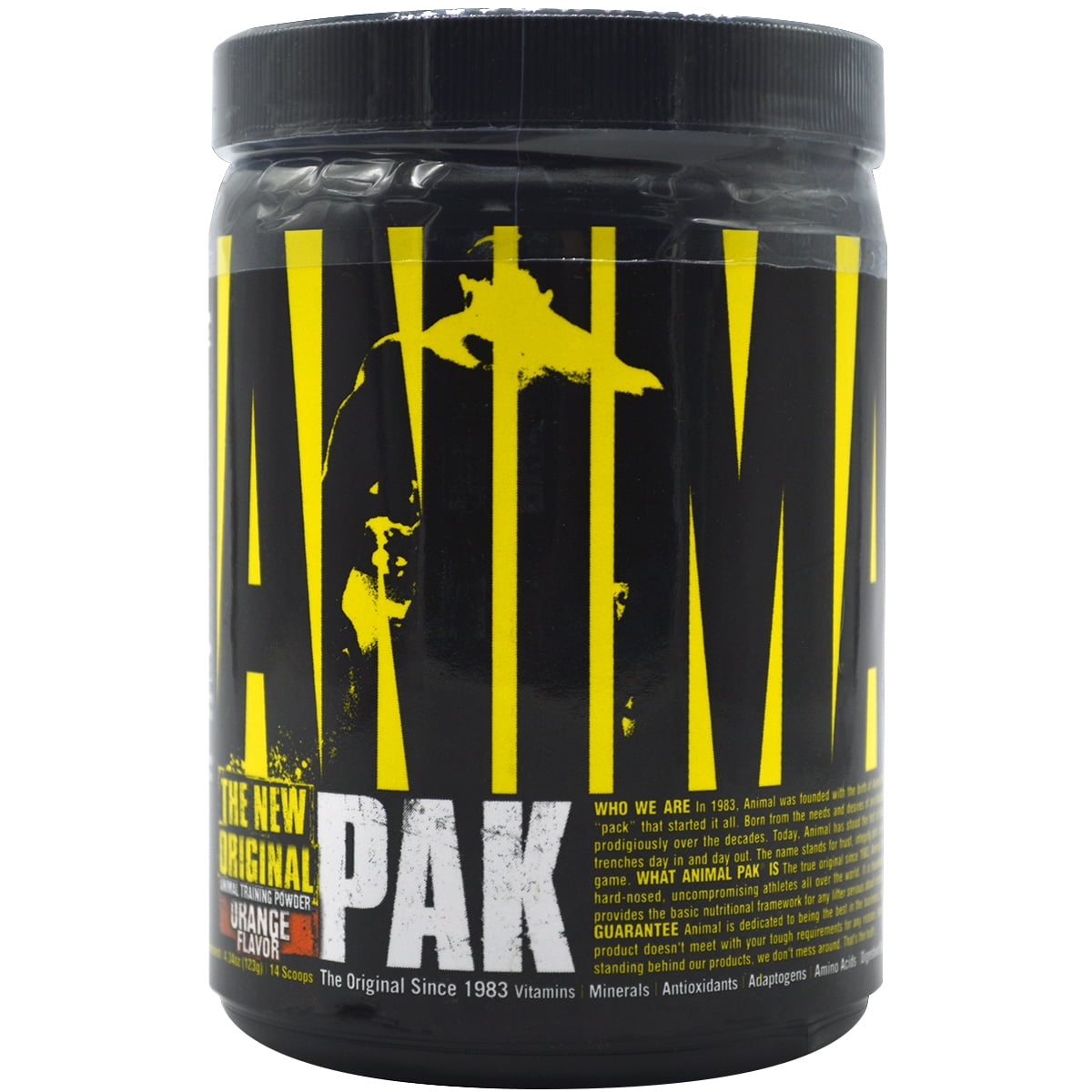 Universal Nutrition Animal Pak Powder Supplement Orange 7 Servings Walmart Com