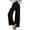 d-Black, variant on QHFBli Womens Wide Leg Work Pants High Elastic Waist Dress Palazzo Pants Trousers with Zipper Pockets