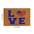 thumbnail image 4 of 4th Of July Welcome MatPolyester Door Mat With Letter Designs Non Slip Indoor Outdoor Rug For Bathroom Kitchen, 4 of 6