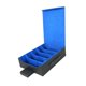 thumbnail image 2 of Estuche organizador para barajas de cartas, caja para cartas coleccionables de juegos de baloncesto. Azul, 2 of 9