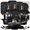 40 Pcs Black, variant on Carote 18-Piece Nonstick Pots and Pans, Granite Cookware Set with Kitchen Utensils, Brown